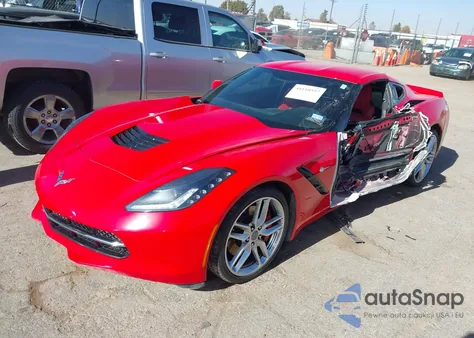 2019 Chevrolet Corvette Stingray Z51 from USA, damaged, VIN 1G1YH2D70K5123231
